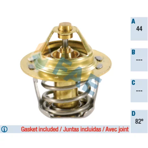 Termostat chladenia 5204182 /FAE/