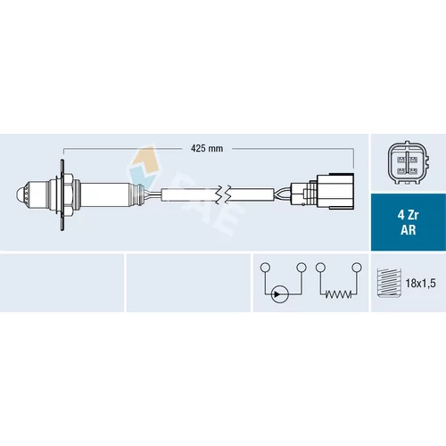 Lambda sonda FAE 75679