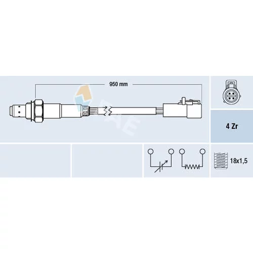Lambda sonda FAE 77262