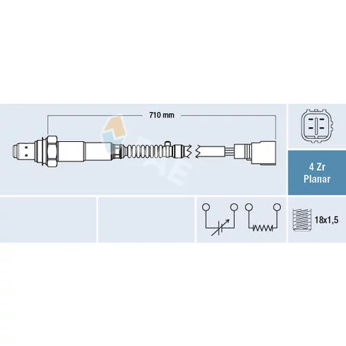 Lambda sonda FAE 77311