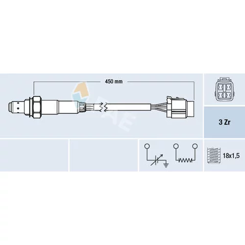 Lambda sonda FAE 77478