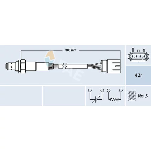 Lambda sonda FAE 77586