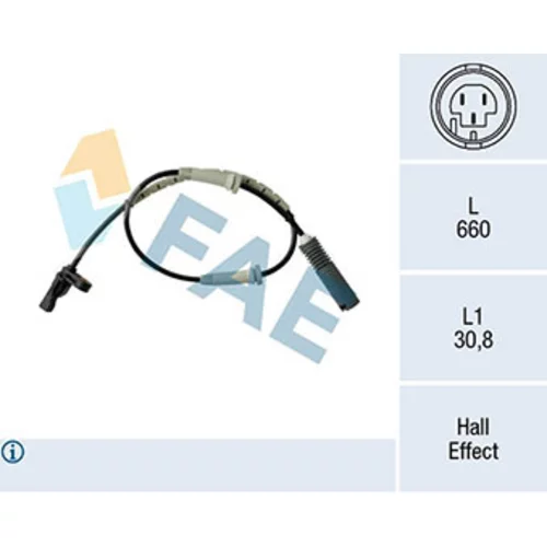 Snímač počtu otáčok kolesa FAE 78183