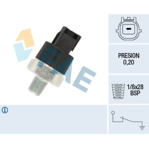 Olejový tlakový spínač FAE 12555