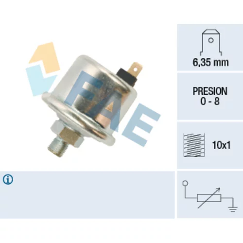 Snímač tlaku oleja FAE 14500