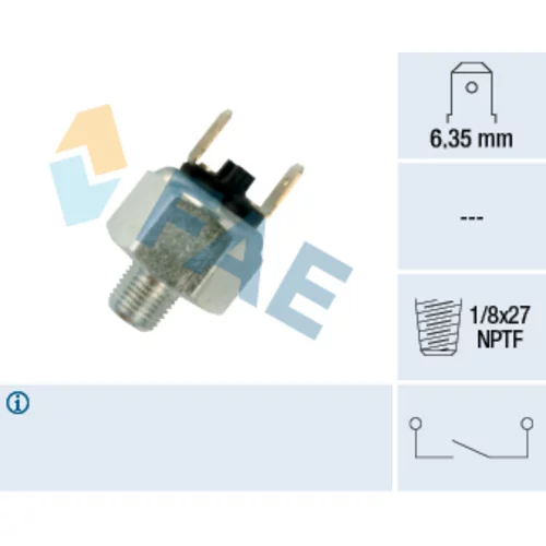 Spínač brzdových svetiel FAE 21010