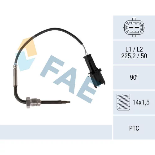Snímač teploty výfukových plynov FAE 68091