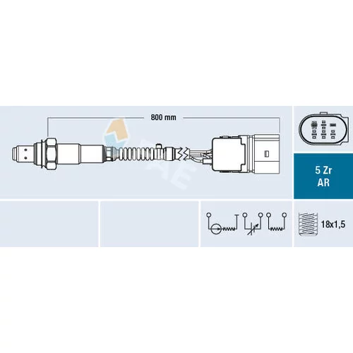 Lambda sonda FAE 75353