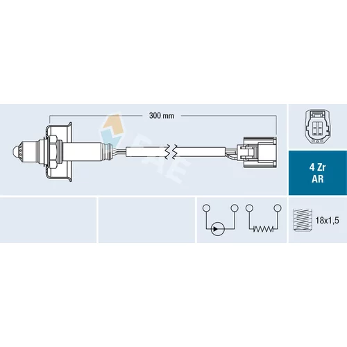 Lambda sonda FAE 75644