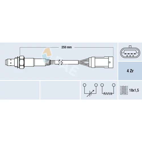 Lambda sonda FAE 77151