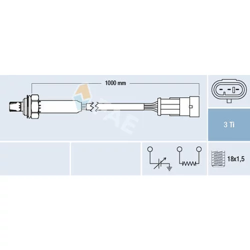 Lambda sonda FAE 77182