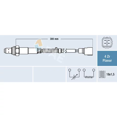 Lambda sonda FAE 77424