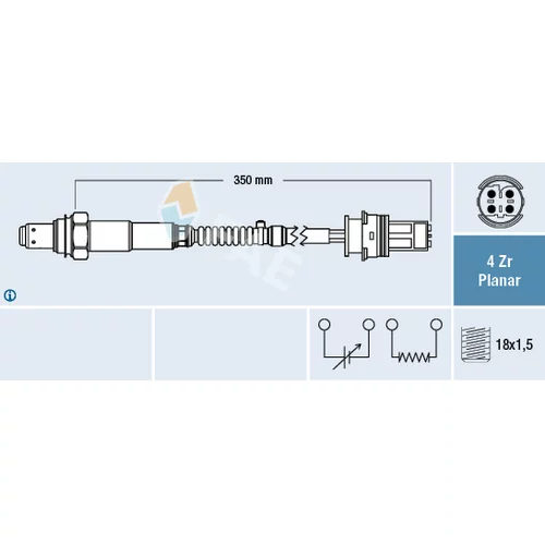 Lambda sonda FAE 77632