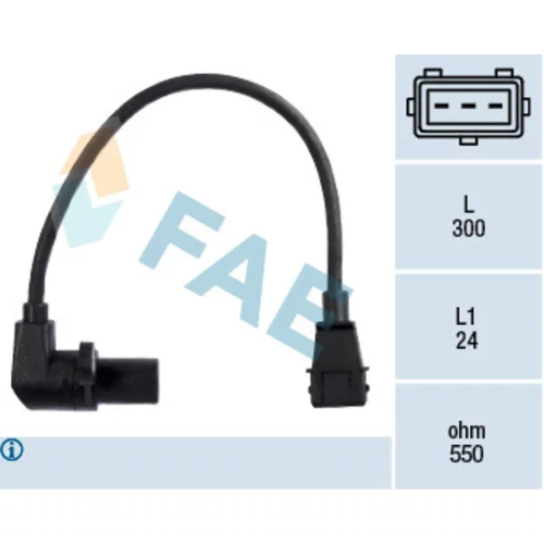 Snímač impulzov kľukového hriadeľa FAE 79218