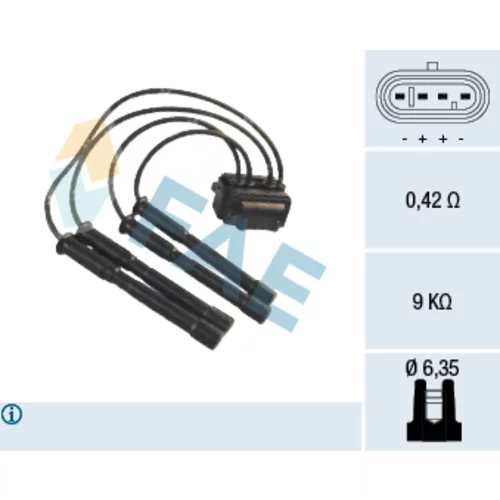 Zapaľovacia cievka FAE 80206