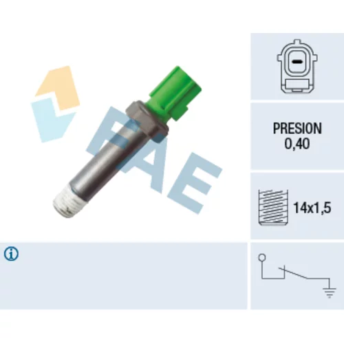 Olejový tlakový spínač FAE 12616