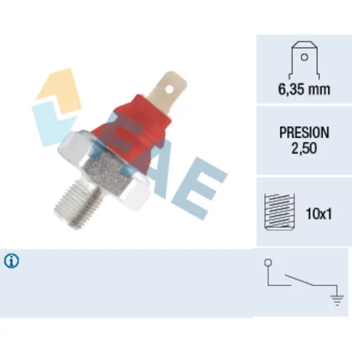 Olejový tlakový spínač FAE 12950