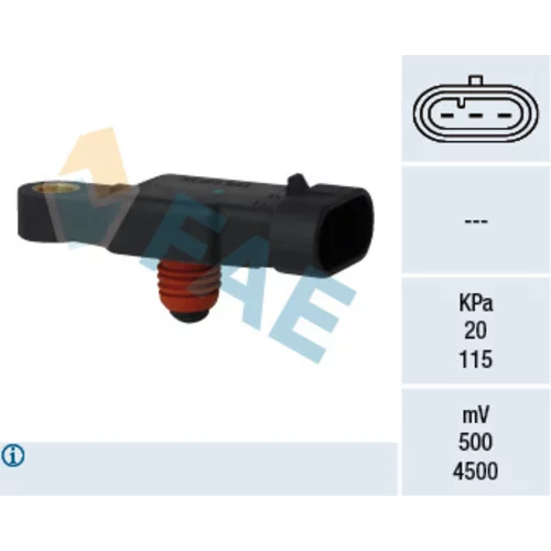 Snímač tlaku v sacom potrubí FAE 15117