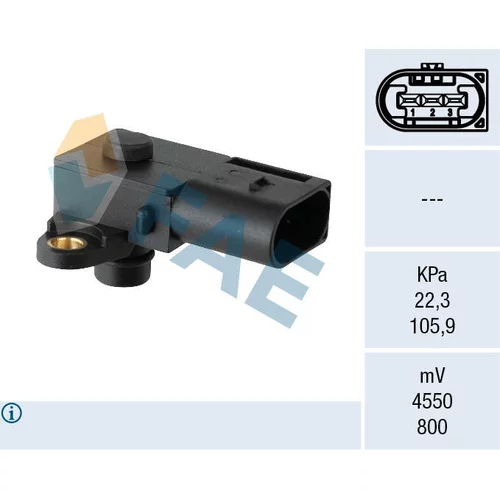 Snímač tlaku v sacom potrubí FAE 15204