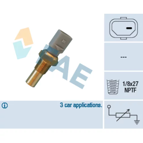 Snímač teploty chladiacej kvapaliny FAE 32690