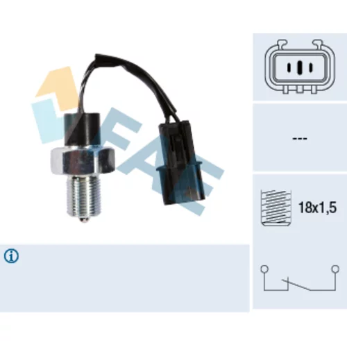 Spínač cúvacích svetiel FAE 41239