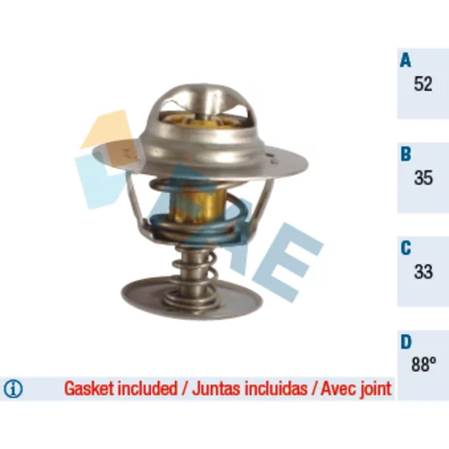 Termostat chladenia 5305188 /FAE/