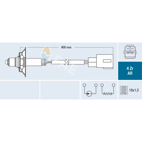 Lambda sonda FAE 75650