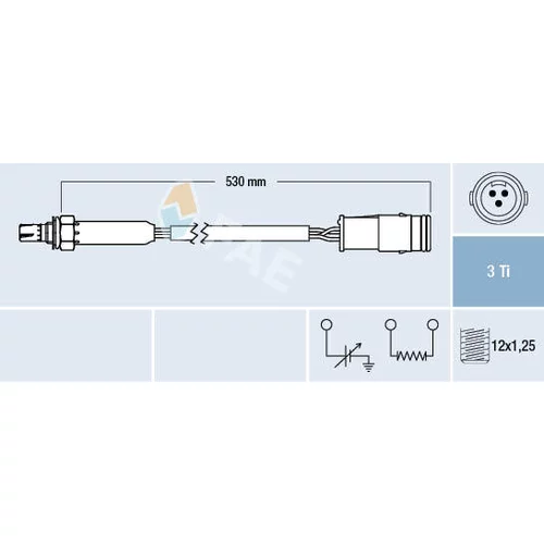 Lambda sonda FAE 77358