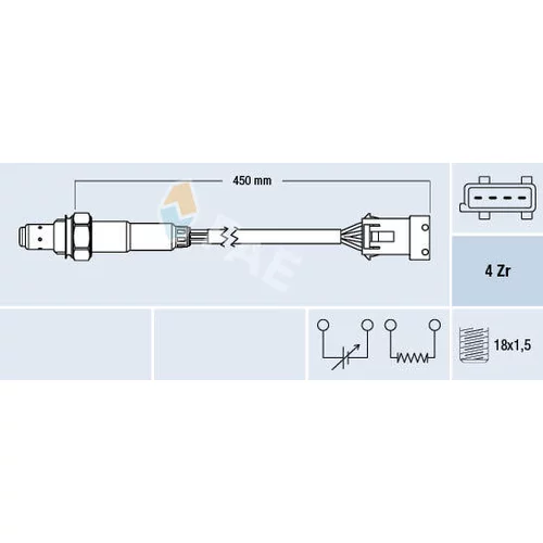 Lambda sonda FAE 77433