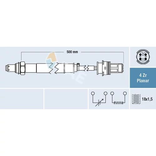 Lambda sonda FAE 77443