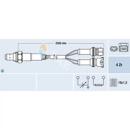 Lambda sonda FAE 77639