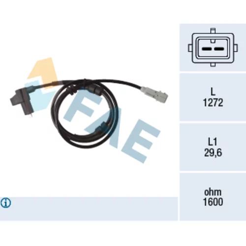 Snímač počtu otáčok kolesa FAE 78375