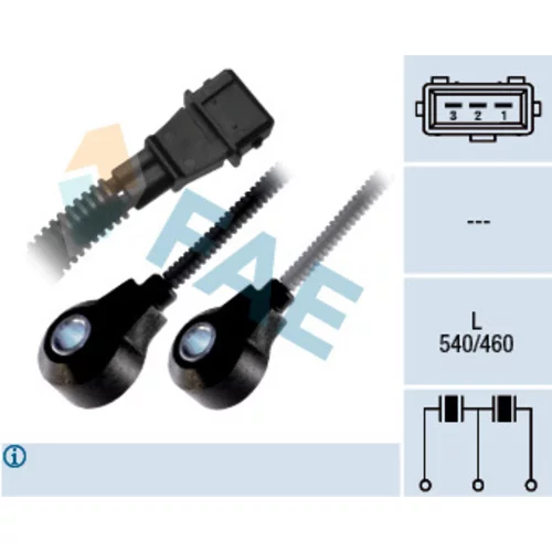 Senzor klepania FAE 60209