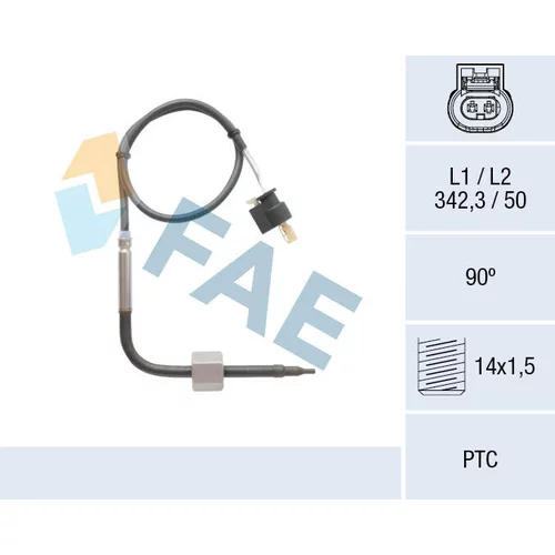 Snímač teploty výfukových plynov FAE 68004