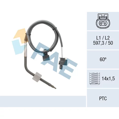 Snímač teploty výfukových plynov FAE 68054
