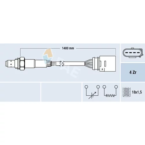 Lambda sonda FAE 77149