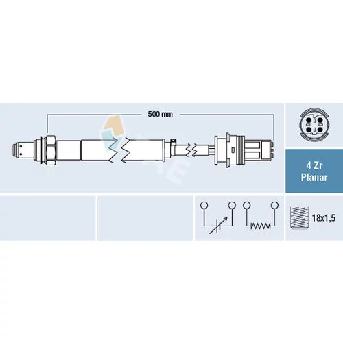 Lambda sonda FAE 77491