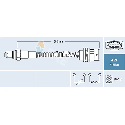 Lambda sonda FAE 77670