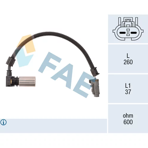 Snímač otáčok, automatická prevodovka FAE 79086