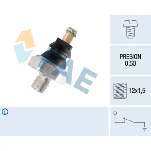 Olejový tlakový spínač FAE 10200
