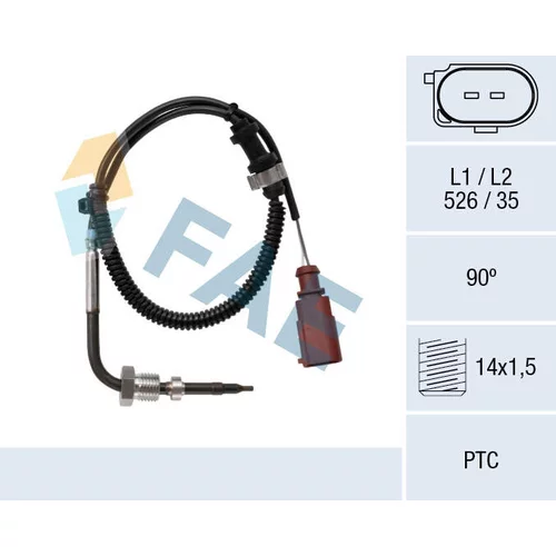 Snímač teploty výfukových plynov FAE 68021