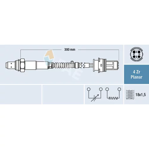 Lambda sonda FAE 77252