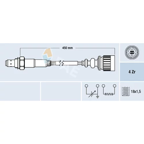 Lambda sonda FAE 77367