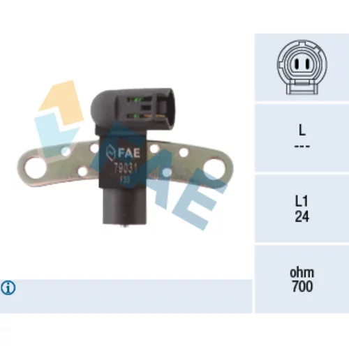 Snímač impulzov kľukového hriadeľa FAE 79031