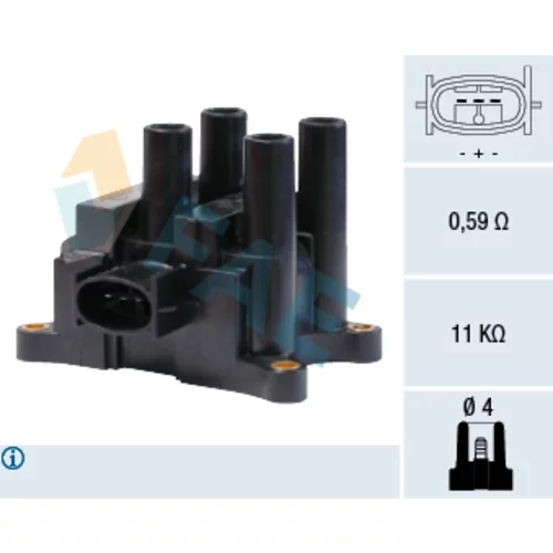 Zapaľovacia cievka FAE 80214
