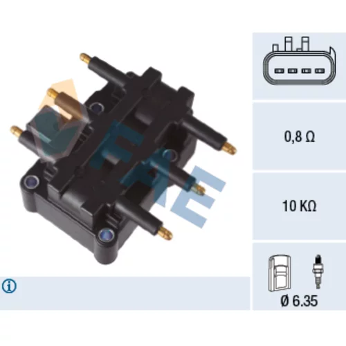 Zapaľovacia cievka FAE 80415