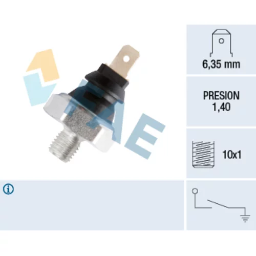 Olejový tlakový spínač FAE 12900