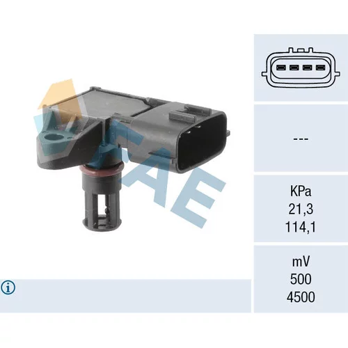 Snímač tlaku v sacom potrubí FAE 15193