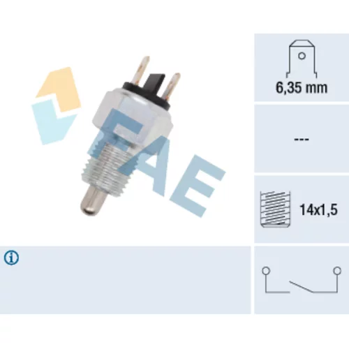 Spínač cúvacích svetiel FAE 40500