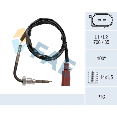 Snímač teploty výfukových plynov FAE 68045